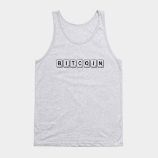 Bitcoin Scrabble Tank Top